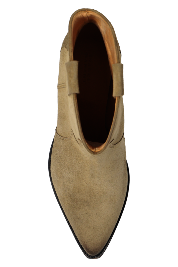 isabel marant dewina boots taupe